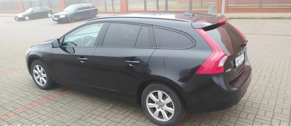Volvo V60 cena 29500 przebieg: 269000, rok produkcji 2012 z Siedlce małe 121